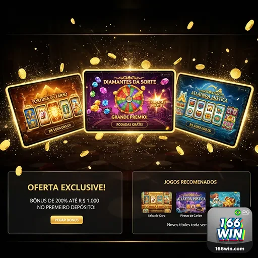 Aproveite bônus exclusivos em slots e promoções regulares - 166win